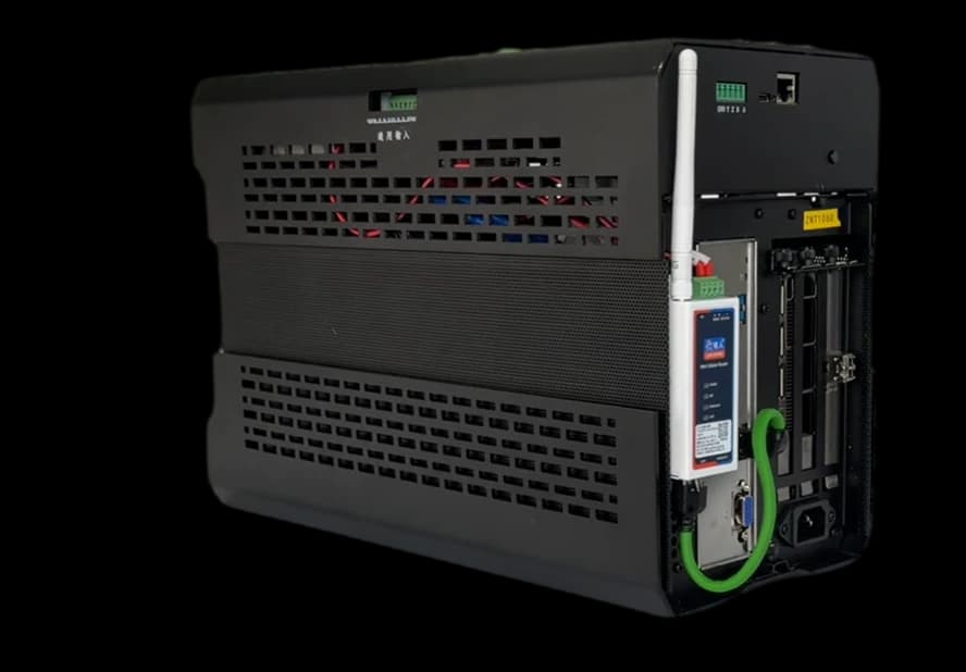 I/O side 180°